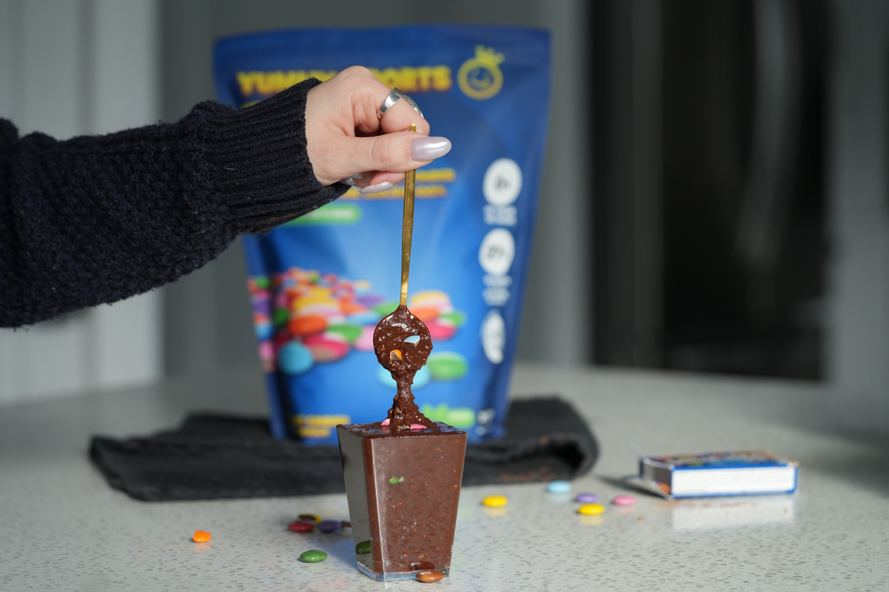 Protein Brownie batter