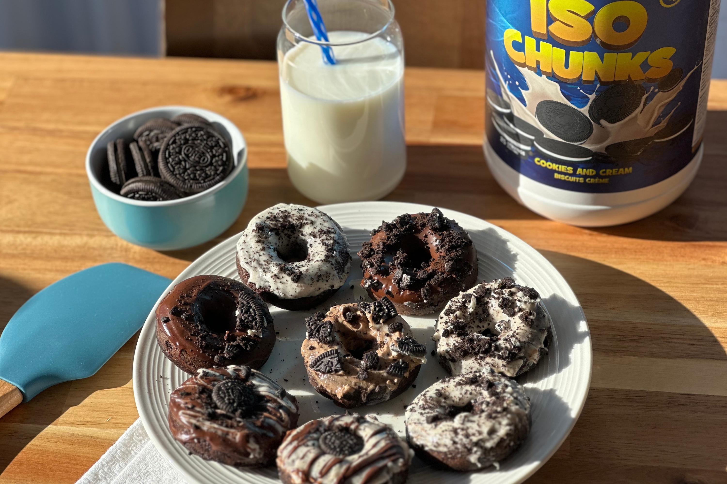 ISO Cookies & Cream Donuts
