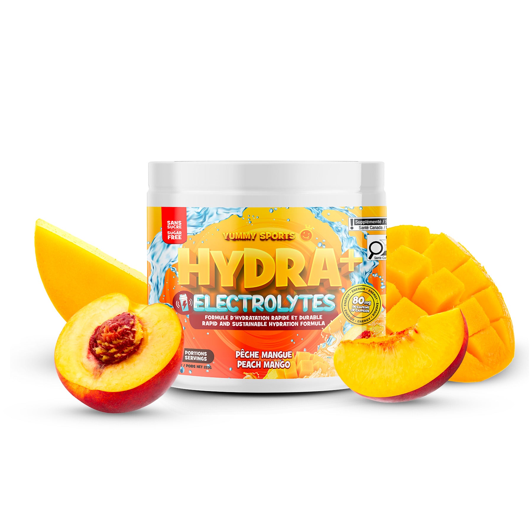 Hydra+ Électrolytes (avec caféine)