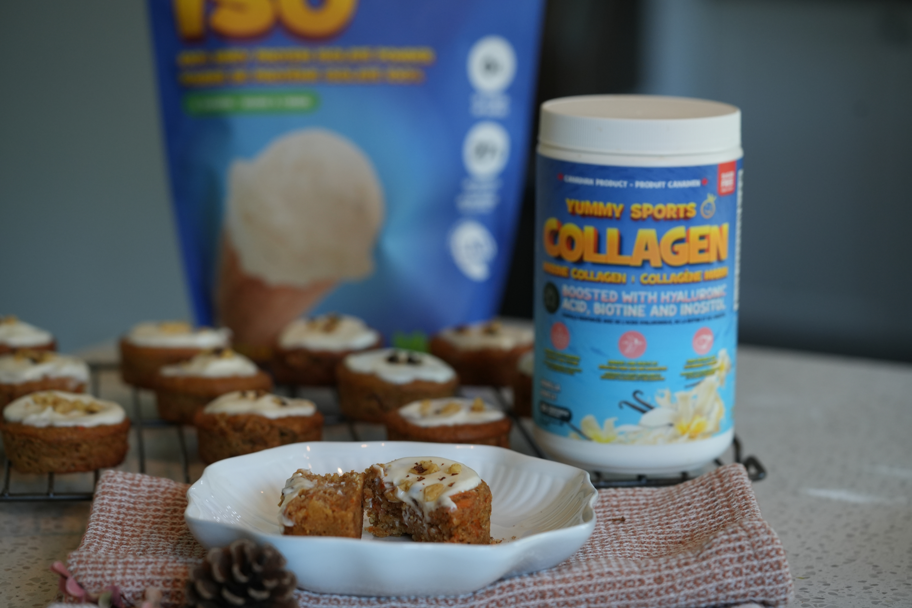 Carrot cake muffins