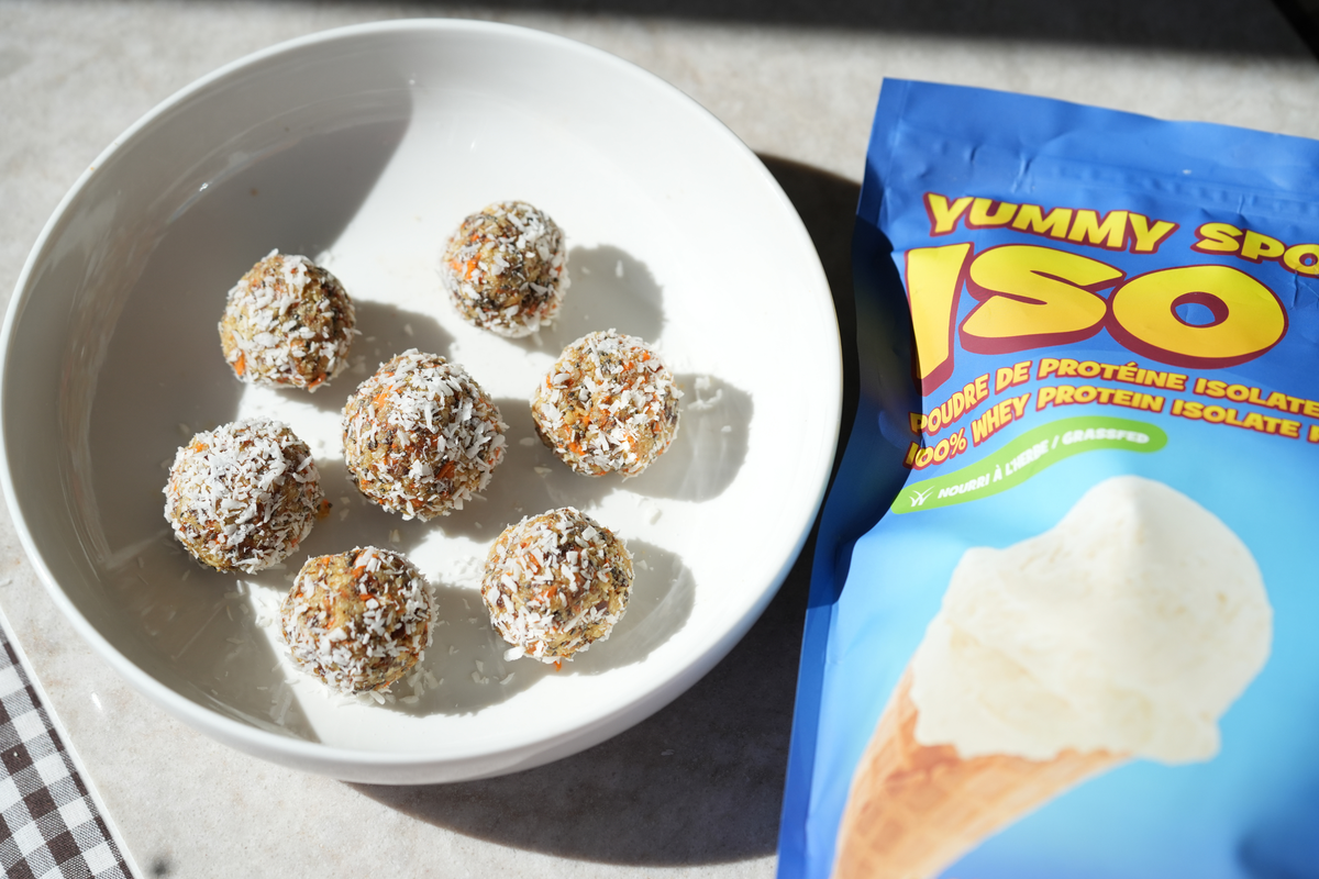 Carrot Cake Energy Balls