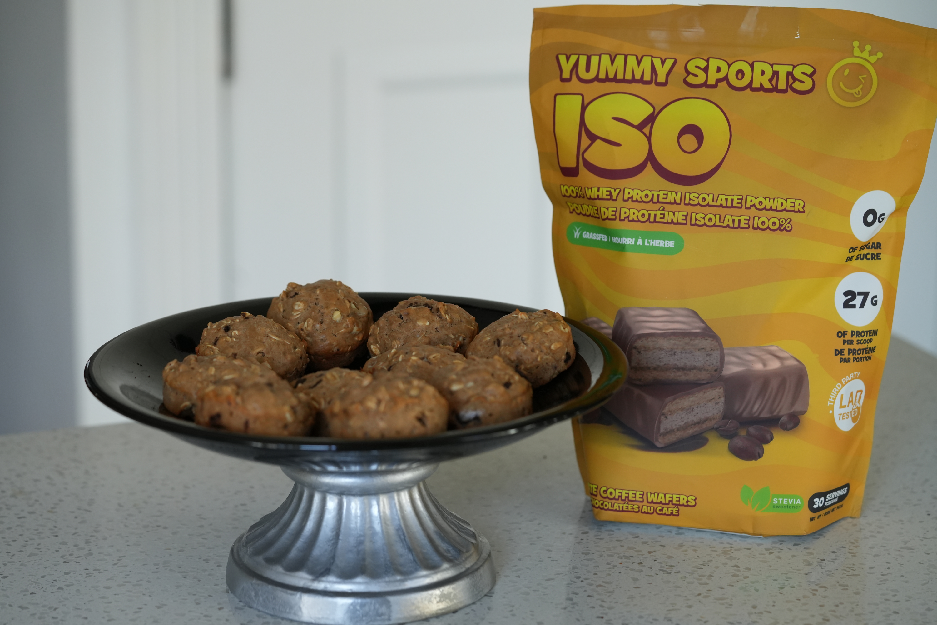 Protein coffee muffins