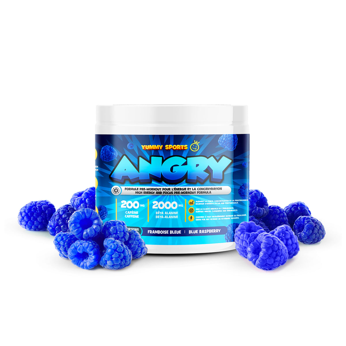 Angry Pre-Workout | Yummy Sports