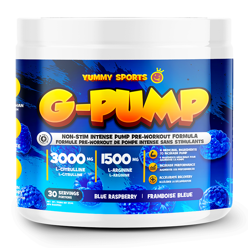 GPump Non-Stimulant Pre-Workout