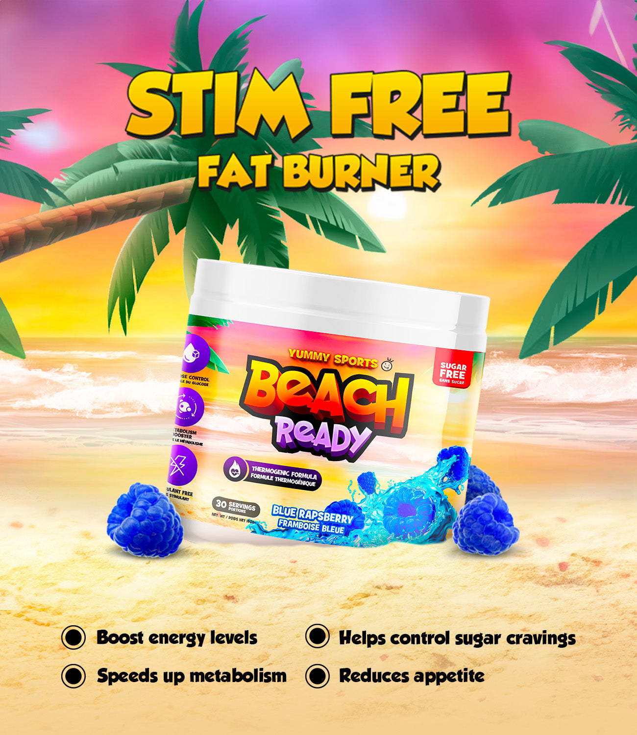 Beach Ready Fat Burner Yummy Sports - Main Image
